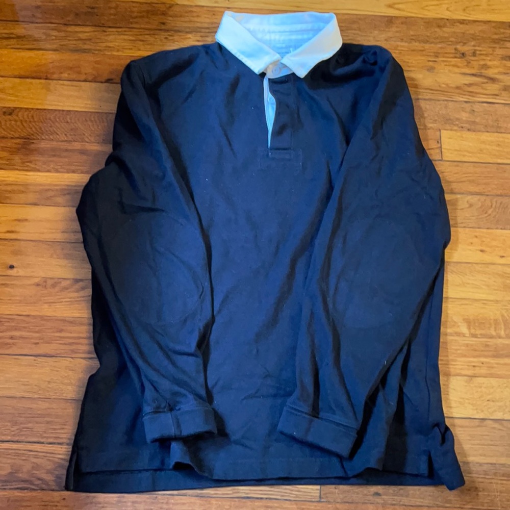 J Crew Polo shirt black